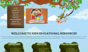 Kidseducationalresources.com thumbnail
