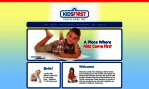 Kidsfirstchildcare.org thumbnail