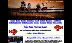 Kidsfishingfoundation.com thumbnail