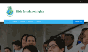 Kidsforplanetrights.org thumbnail