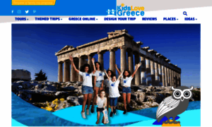 Kidslovegreece.com thumbnail