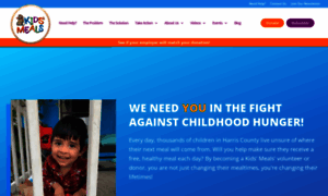 Kidsmealshouston.org thumbnail