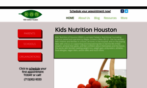Kidsnutritionhouston.com thumbnail