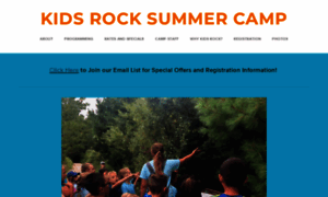 Kidsrocksummercamp.com thumbnail