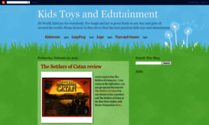 Kidstoysedutainmentreview.blogspot.com thumbnail