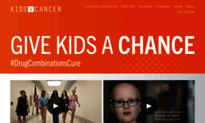 Kidsvcancer.org thumbnail