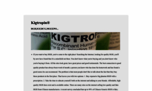 Kigtropin.com thumbnail