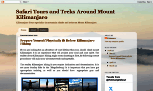 Kilimanjarotour.blogspot.in thumbnail