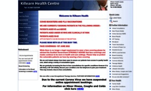 Killearnhealthcentre.com thumbnail