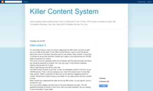 Killercontentsystem1.blogspot.com thumbnail