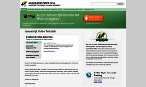 Killerjavascript.com thumbnail