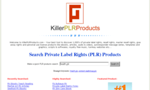 Killerplrproducts.com thumbnail