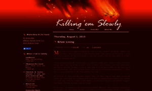 Killingemslowly.blogspot.com thumbnail