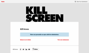 Killscreen.submittable.com thumbnail