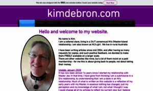 Kimdebron.com.au thumbnail