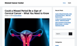 Kimmelcancercenter.org thumbnail