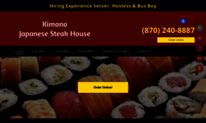 Kimonosteakhouse.com thumbnail