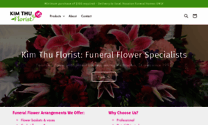 Kimthuflorist.com thumbnail