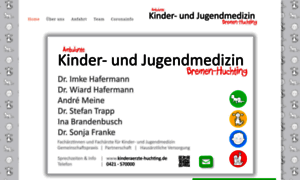 Kinderaerzte-huchting.de thumbnail