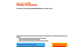 Kindercarefamilyconnection.com thumbnail