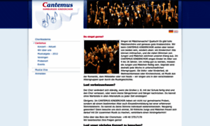 Kinderchor-cantemus.de thumbnail