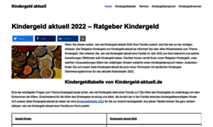 Kindergeld-aktuell.de thumbnail