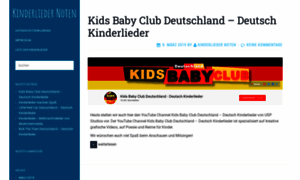 Kinderlieder-noten.de thumbnail