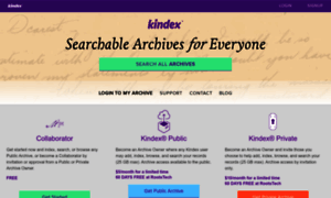 Kindex.net thumbnail