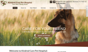 Kindredcarepet.net thumbnail