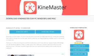 Kinemasterpc.com thumbnail