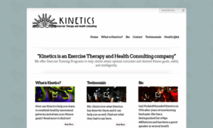 Kineticshealth.com thumbnail