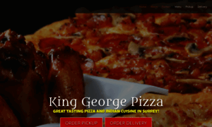 King-george-pizza.com thumbnail