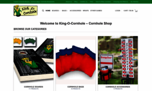 King-o-cornhole.com thumbnail