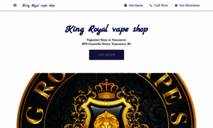 King-royal-vape-shop-vaporizer-store.business.site thumbnail