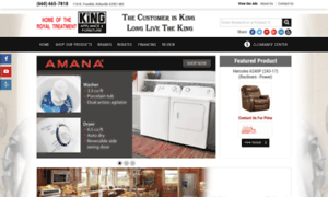 Kingapplianceandfurniture.com thumbnail