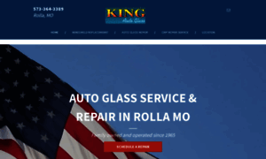 Kingautoglassmo.com thumbnail