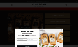 Kingbeancoffee.com thumbnail