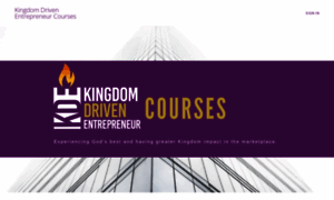 Kingdomdrivenentrepreneur.thinkific.com thumbnail