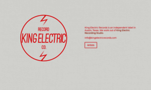 Kingelectricrecords.com thumbnail