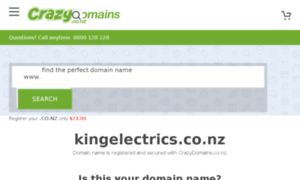 Kingelectrics.co.nz thumbnail