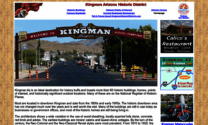 Kingmanhistoricdistrict.com thumbnail