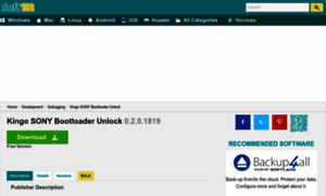 Kingo-sony-bootloader-unlock.soft112.com thumbnail