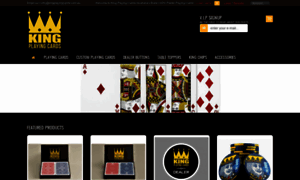 Kingplayingcards.com.au thumbnail