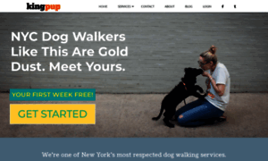 Kingpupdogwalkers.com thumbnail