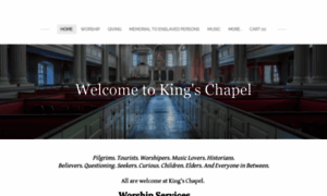 Kings-chapel.org thumbnail