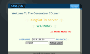 Kingsat196.ddns.net thumbnail