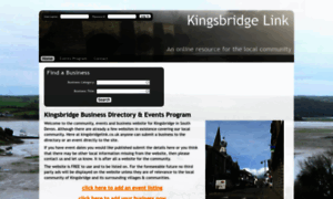 Kingsbridgelink.co.uk thumbnail