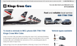 Kingscrossminicabs.co.uk thumbnail