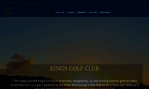 Kingsgolfclubinverness.co.uk thumbnail