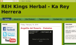 Kingsherbal.org thumbnail